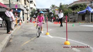 Gymkana de bicis para niños [upl. by Rikahs]