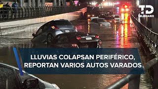 Inundaciones en Naucalpan dejan 10 autos bajo el agua [upl. by Thgiwed963]