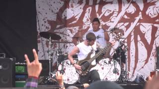 Chelsea Grin  Crewcabanger Live  Extreme Thing 2013 [upl. by Iturk]