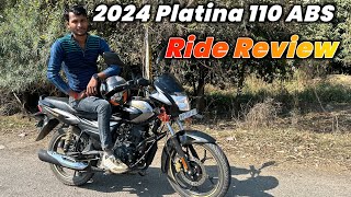 2024 New Bajaj Platina 110 Detailed Ride Review  खरीदने लायक है या नहीं [upl. by Innavoig]