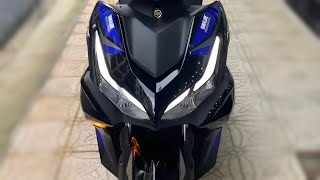 2024 Newly Launched YAMAHA AEROX 155 ABS MONSTER ENERGY Latest Review Price Specs and Walkaround [upl. by Acus]