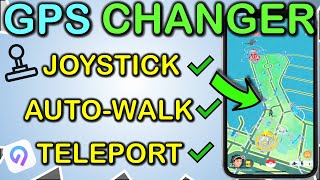 Best Pokemon Go Joystick For iOS And Android 👉 Pokemon Go Spoofing No Jailbreak 2024 [upl. by Rawley]