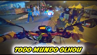 CAUSANDO NO MOTOVLOG NOTURNO DE XJ6 SÓ O CANO NO EVENTO [upl. by Asillem]