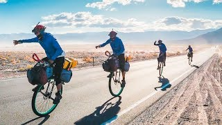 Riding a Unicycle Across Death Valley  Ep7 Unicycling Across America [upl. by Tezile635]