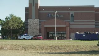 Police standoff at First Frisco Global Methodist Church in North Texas [upl. by Anitaf]