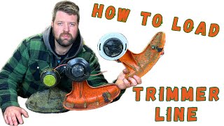 How To Load String On Your Trimmer Or Brushcutter  Quick amp Easy Tips [upl. by Zonda]