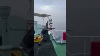 Attack on merchant navy ship  merchant navy ship video merchantvessel ship shipping travel [upl. by Bonilla]