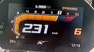 TOP SPEED NEW BMW R 1300 GS topspeed on german autobahn [upl. by Jamila]