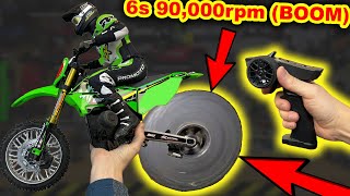 TOY Motorbike Brakes UK Speed Limit [upl. by Aoniak450]