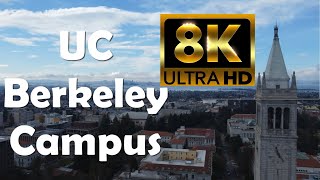 University of California Berkeley  UC Berkeley  8K Campus Drone Tour [upl. by Heydon]