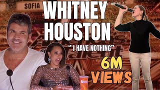 Tita sings I Have Nothing by Whitney Houston  AGT  Audition  worth the Golden Buzzer [upl. by Lamiv]