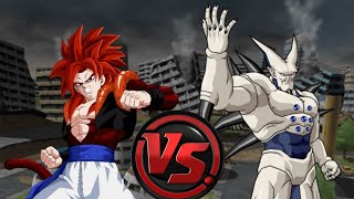 Dragon Ball Z Budokai Tenkaichi 3 Gameplay SSJ4 Gogeta VS Omega Shenron [upl. by Akenor]