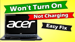 How to Fix Acer Laptop Wont Turn On NOT CHARGING No Power Doesnt Power OnRepair Acer Laptop [upl. by Yendis38]