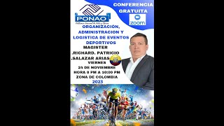 ORGANIZACIÓN ADMINISTRACIÓN Y LOGÍSTICA EVENTOS DEPORTIVOS [upl. by Donnelly]