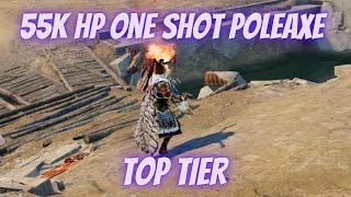 TOP TIER Poleaxe Montage  BARBAR Conquerors Blade [upl. by Ydur]