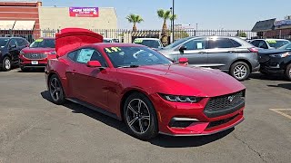 New 2024 Ford Mustang EcoBoost Las Vegas Bullhead City St George Havasu Pahrump NV 202663 [upl. by Sharpe]