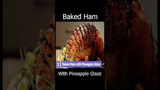 baked ham with pineapple glaze [upl. by Robina]