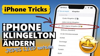 iPhone Klingelton ändern amp JEDES LIED einstellen NEUE METHODE 🎶😎 [upl. by Yssep102]