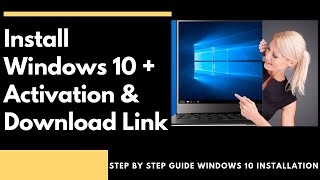 How to Install Windows 10  Activation and Download Link [upl. by Leeland]