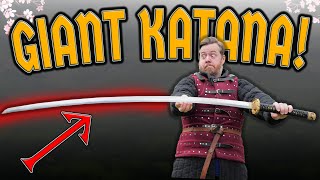 This is a GIANT ANIME KATANA [upl. by Aitenev]