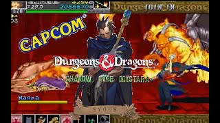 CPS2Dungeons amp Dragons Shadow over Mystara Magicuser Hardest No Damage Playthrough [upl. by Pippy]