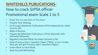 How to crack GIPSA officer Promotional exam Scale 1 to 5 [upl. by Arikat]