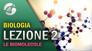 BIOLOGIA  Lezione 2  Le Biomolecole [upl. by Belia392]