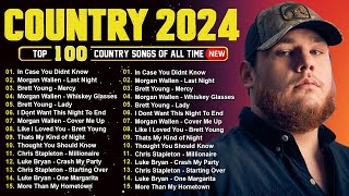 Country Music Playlist 2024 🦽 Luke Combs Morgan Wallen Chris Stapleton Kane Brown Jason Aldean [upl. by Stochmal]