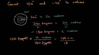 Degrees and radians Hindi [upl. by Gunning]