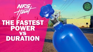 NOS Power vs NOS Duration  Need for Speed Heats Best NOS Auxiliary To Use [upl. by Harcourt]