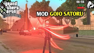 Gojo Ngeratain Los Santos  MOD GOJO SATORU di GTA Sa Android [upl. by Anelam409]