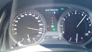 Lexus IS 250 top speed 260kmh [upl. by Corry]