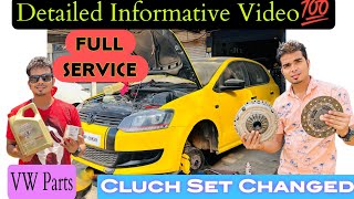 Polo Service  Polo Clutch Plate Change  Polo Maintenance [upl. by Mercado]