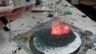 Ammonium dichromate volcano [upl. by Whitelaw]