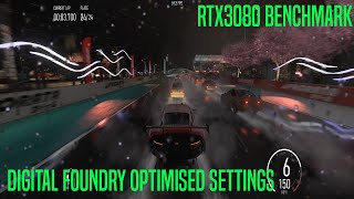 Forza Motorsport  Ultrawide Benchmark  UltraOptimisedSeries X Digital Foundry Settings RTX 3080 [upl. by Sayed]