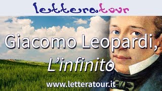 Giacomo Leopardi Linfinito  Analisi della poesia [upl. by Eselahs519]