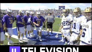 NCAA Quarterfinals  Albany vs Notre Dame [upl. by Berti]