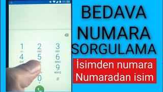 BEDAVA NUMARA SORGULAMA Turkcell Türk Telekom Vodafone Ücretsiz Numara Sorgulama [upl. by Pedro800]