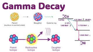 Gamma Decay gammadecay gammadecay nucleardecay [upl. by Calysta443]