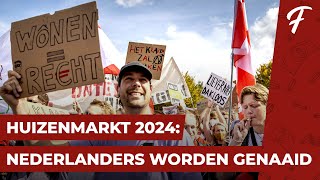 HUIZENMARKT 2024 NEDERLANDERS WORDEN GENAAID [upl. by Eetnom]