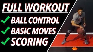 How To Improve Your Handles  Full Ball Handling amp Dribbling Workout  Pro Training Basketball [upl. by Trebmal624]