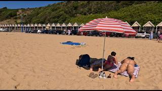 Best beach in the UK Bourenmouth walking tour 4K [upl. by Tabina]