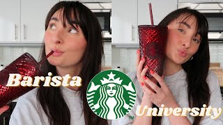 Barista 101 Everything you need to know about being a Starbucks barista in 2024 [upl. by Xavler]