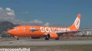 Decolagem Aeroporto Santos Dumont GOL 10 ANOS HD [upl. by Ailyt567]