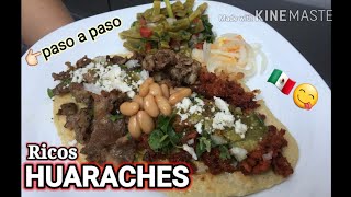 RECETA DE HUARACHES ESTILO JALISCO 👉🏻paso a paso🇲🇽😋 muy ricos [upl. by Leirud680]