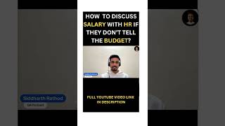 Salary negotiation in a job interview interviewtipsforfreshers interviewtips jobinterview [upl. by Nomad986]