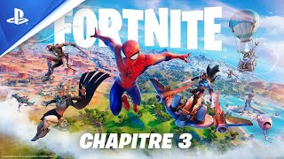 Fortnite  Trailer du Chapitre 3  Saison 1  Retournement  PS4 PS5 [upl. by Nonie]