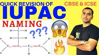 HOW TO WRITE IUPAC NAMES OF ORGANIC COMPOUNDS CLASS 10 11 BASIC [upl. by Lull817]