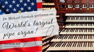 Bachs Passacaglia in C Minor BWV 582 on the worlds largest organ  Dr Michał Szostak organ [upl. by Friedrick]