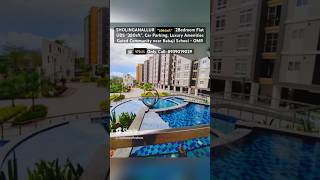 SHOLINGANALLUR “1040sft” 2Bedroom NORTHfacing FlatForSale BrandNew Luxury GatedCommunity OMR [upl. by Leizahaj]